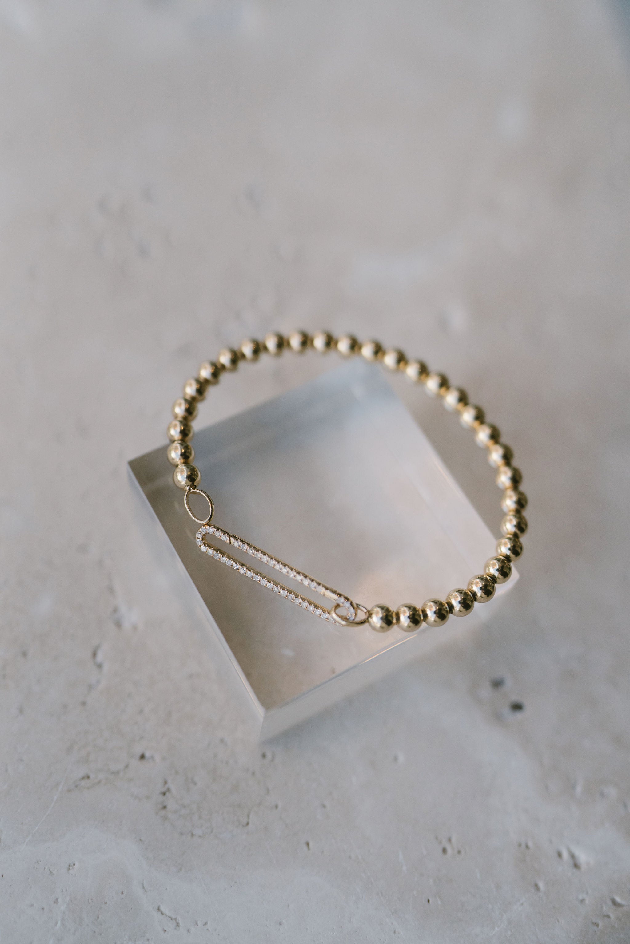 Copenhagen Bead 5mm Cuff Bangle