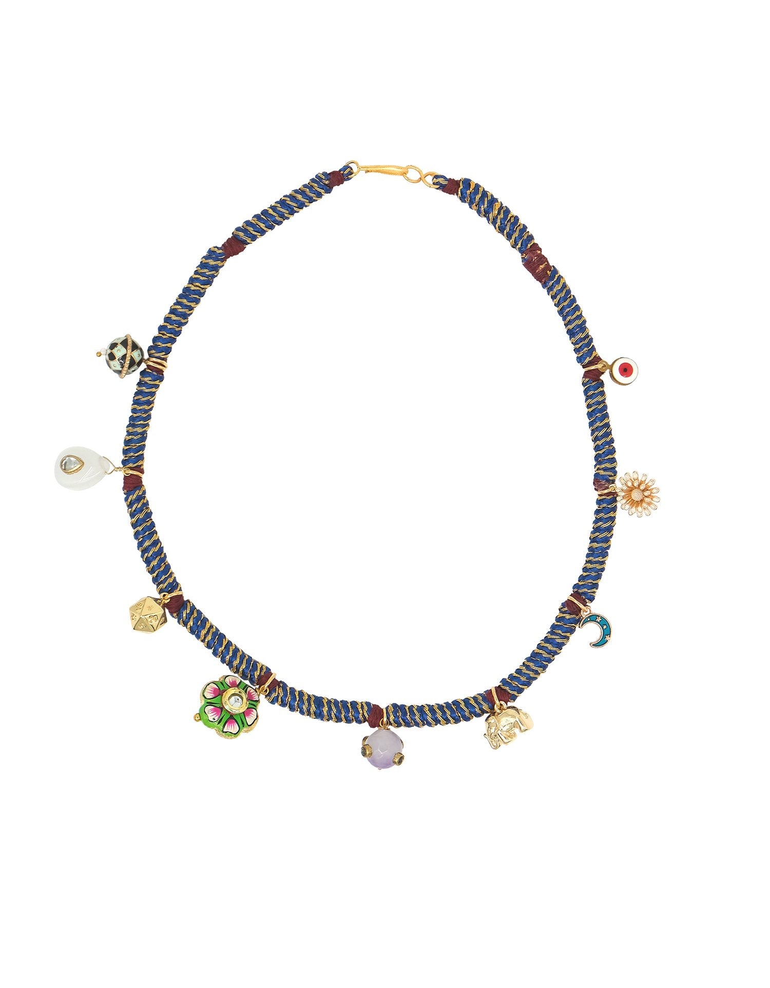 Planet Necklace in Multi