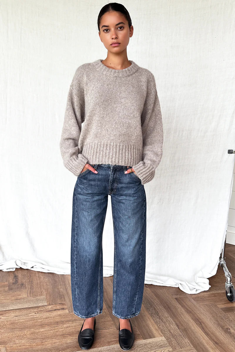 Cozy Sweater Fog Grey Melange