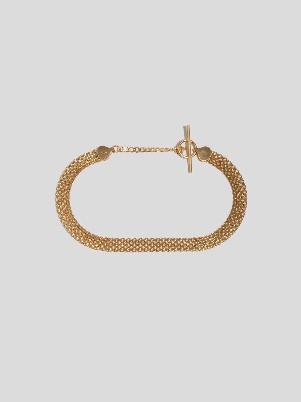 Chainmail Anklet in Gold