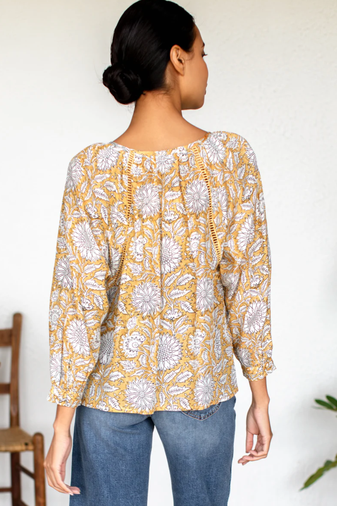 Lucy Heirloom Blouse in Arles