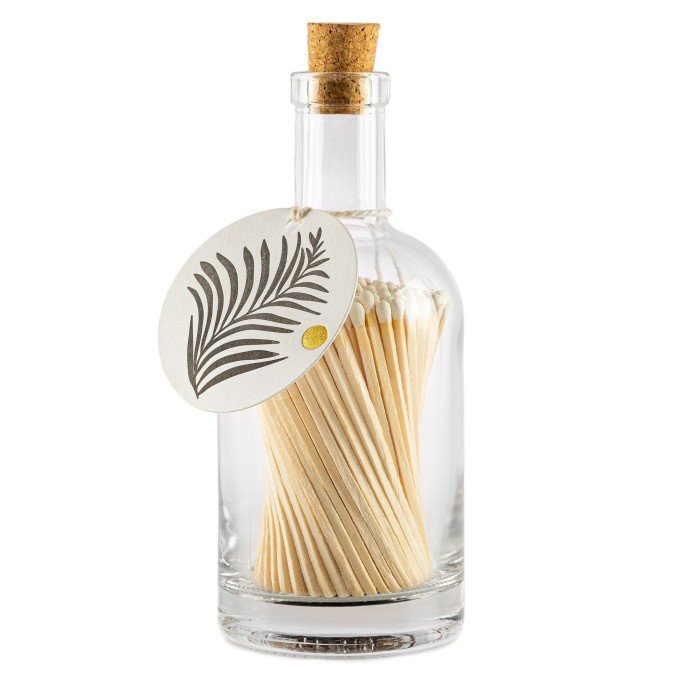 Matches Bottle - White Fern